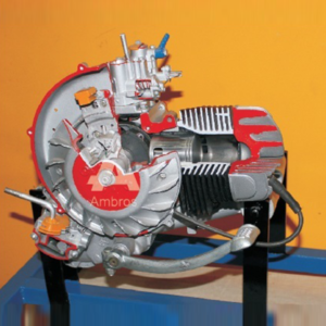 (I-A) Single Cylinder Engine – Petrol & Diesel Actual Cut Section Working Models