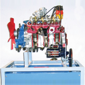 (I-B) Multi Cylinder Car Engine – Petrol & Diesel Actual Cut Section Working Models